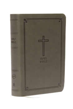 Leather Bound KJV, Reference Bible, Compact, Large Print, Imitation Leather, Black, Red Letter Edition [Large Print] Book