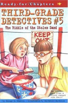 Library Binding The Riddle of the Stolen Sand Book