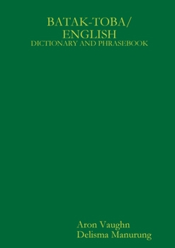 Paperback Batak Toba/English Dictionary and Phrasebook Book