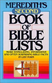 Paperback Meredith's Second Book of Bible Lists Book