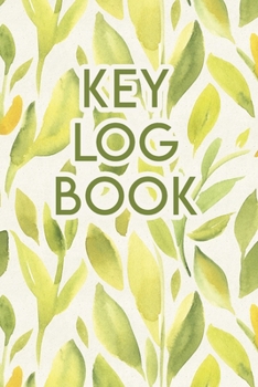 Paperback Key Log Book: Key Tracker Logger Inventory Checkout System Book