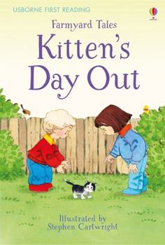 Hardcover Farmyard Tales Kitten's Day Out (First Reading) Book