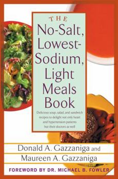 Hardcover The No-Salt, Lowest-Sodium Light Meals Book