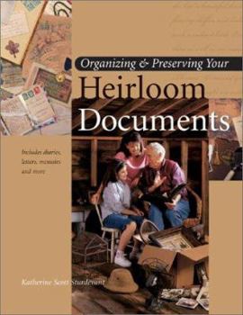 Paperback Organizing & Preserving Your Heirloom Documents Book