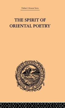Hardcover The Spirit of Oriental Poetry Book
