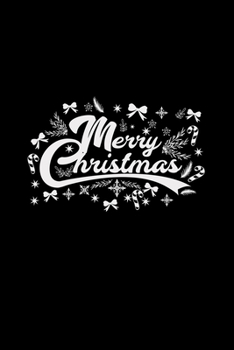 Paperback Merry Christmas: 6x9 XMAS - blank with numbers paper - notebook - notes Book