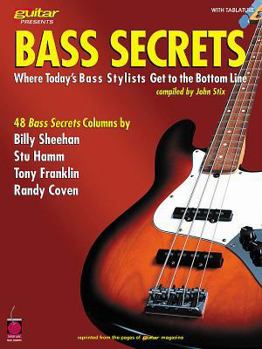 Paperback Bass Secrets: Where Today's Bass Stylists Get to the Bottom Line Book