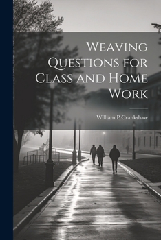 Paperback Weaving Questions for Class and Home Work Book