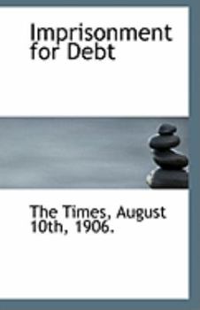 Paperback Imprisonment for Debt Book