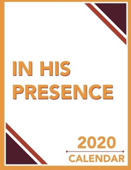 Paperback In His Presence 2020 Calendar Book