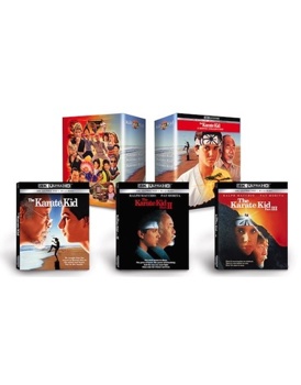 4K Ultra HD The Karate Kid 3-Movie Collection Book