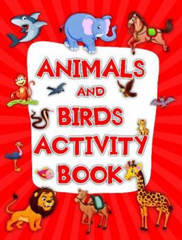 Paperback Animals and Birds Activity Book