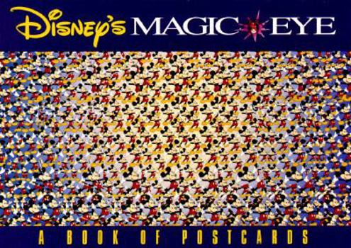 Paperback Disney's Magic Eye: A Book of Postcards Book