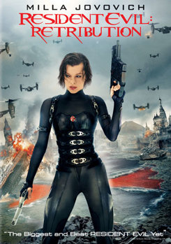 DVD Resident Evil: Retribution Book
