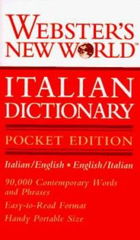 Paperback Webster's New World Italian Dictionary Book