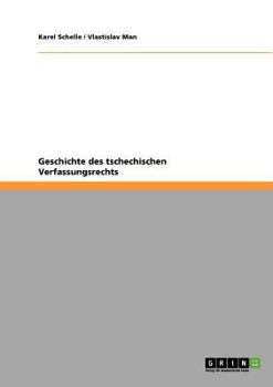 Paperback Geschichte des tschechischen Verfassungsrechts [Czech] Book