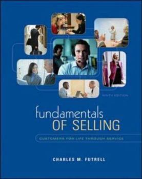 Hardcover Fundamentals of Selling: Customers For Life Through Service w/ ACT CD-ROM Book