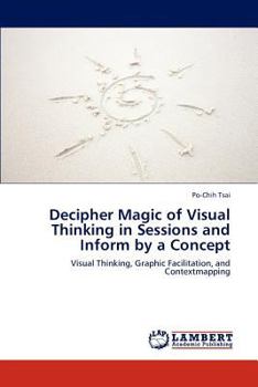 Paperback Decipher Magic of Visual Thinking in Sessions and Inform by a Concept Book
