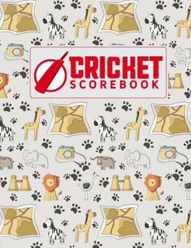 Paperback Cricket Scorebook Book