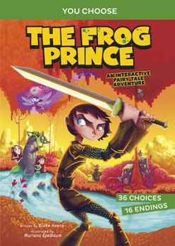 Paperback The Frog Prince: An Interactive Fairy Tale Adventure Book