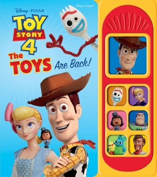 Disney Pixar - Toy Story 4 Little Sound Book - PI Kids (Play-a-sound: Toy Story 4) 1503743535 Book Cover