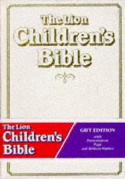 Hardcover The Lion Children's Bible White Gift Edition Book