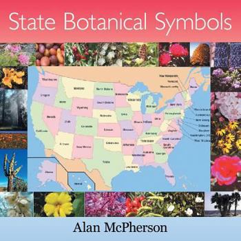 Paperback State Botanical Symbols Book