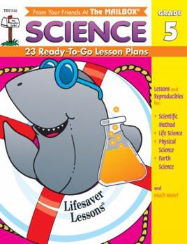 Paperback The Mailbox- Science, Grade 5 (Lifesaver Lessons, TEC512) Book