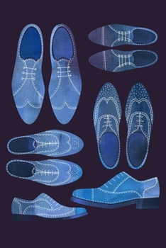 Paperback 2020 Planner: A Week to View Diary and Organiser - Monday Start with Blue Brogue Shoes Cover Art Book
