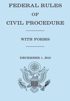 Paperback Federal Rule of Civil Procedure With Forms Book