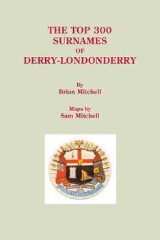 Paperback Top 300 Surnames of Derry-Londonderry Book