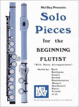 Paperback Mel Bay Solo Pieces for the Beginning Flutist Book