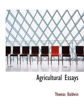 Paperback Agricultural Essays [Large Print] Book