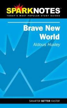 Paperback Brave New World (Sparknotes Literature Guide) Book