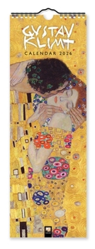 Calendar Gustav Klimt Slim Calendar 2026 (Art Calendar) Book