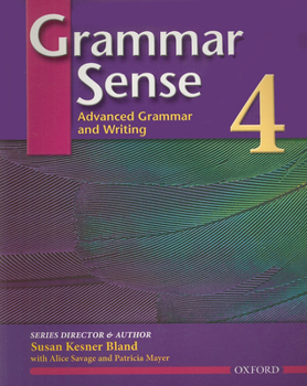 Paperback Grammar Sense 4: Advanced Grammar and Writing Book