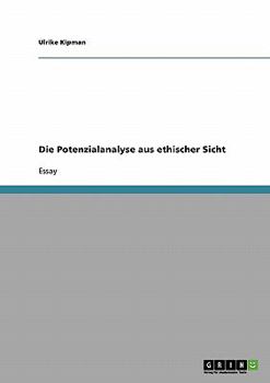 Paperback Die Potenzialanalyse aus ethischer Sicht [German] Book