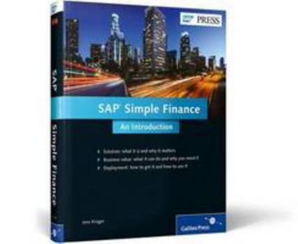 Hardcover SAP Simple Finance: An Introduction Book