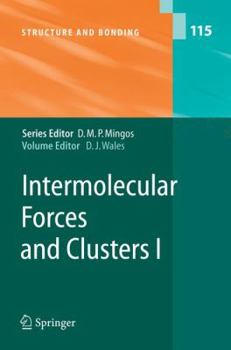 Hardcover Intermolecular Forces and Clusters I Book