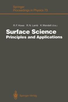 Paperback Surface Science: Principles and Applications Book