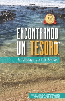 Paperback Encontrando un tesoro: En la playa con mi Sensei [Spanish] Book