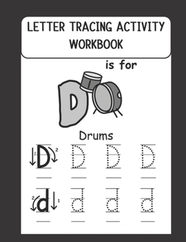 Letter Tracing Activity Workbook: Kindergarten and Preschoolers fun Activity Workbook to Trace, Practice Writing Letters of the Alphabets (Ages 3-5)