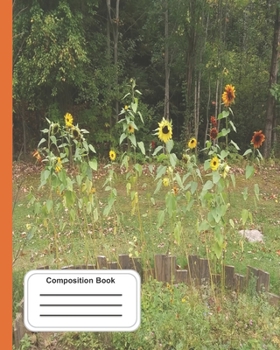 Paperback Composition Book: Sunflowers Book