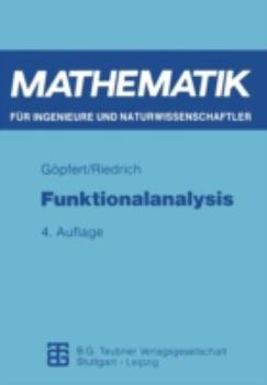 Paperback Funktionalanalysis [German] Book