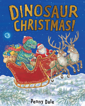 Hardcover Dinosaur Christmas! Book