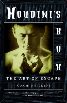 Paperback Houdini's Box: The Art of Escape Book