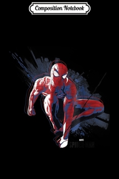Composition Notebook: Marvel's Spider-Man Game Abstract City Swing Graphic  Journal/Notebook Blank Lined Ruled 6x9 100 Pages