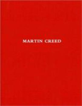 Hardcover Martin Creed Book