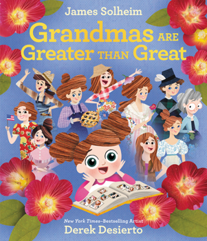 Hardcover Grandmas Are Greater Than Great Book