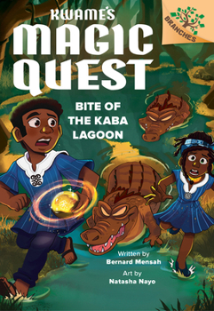 Hardcover Bite of the Kaba Lagoon: A Branches Book (Kwame's Magic Quest #3) Book